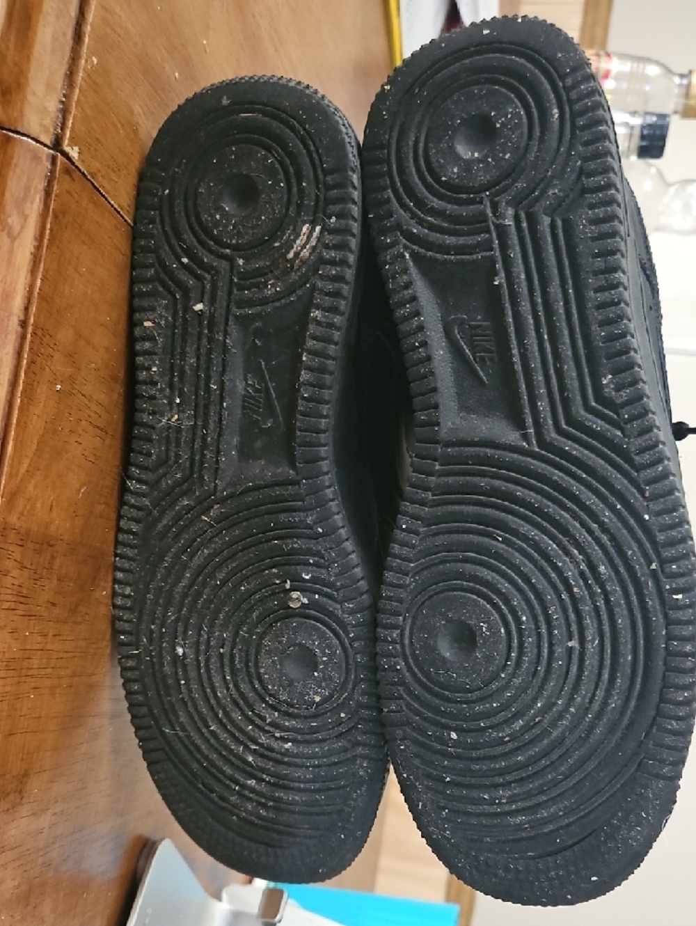 Men's Black Air Force One - Picture 4 of 7